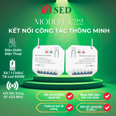 Đế trong đế âm tường C22 - 2202