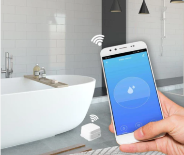 Cảm biến máy rò rỉ nước WSS-S-WL-A-EN thông minh Wifi