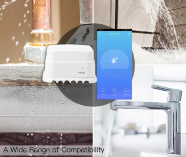 Cảm biến máy rò rỉ nước WSS-S-WL-A-EN thông minh Wifi