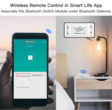 Mô-đun WM-104-US-MS chuyển đổi đèn thông minh WiFi Mini DIY Cực đơn