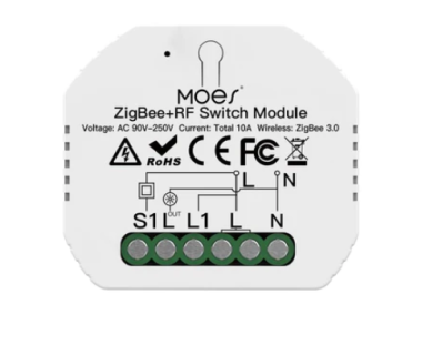 Mô-đun ZRM-104-MS công tắc thông minh RF MOES Tuya ZigBee 3.0