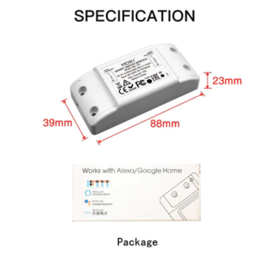 Mô-đun WRM-101-MS đèn thông minh WiFi RF DIY của Moes