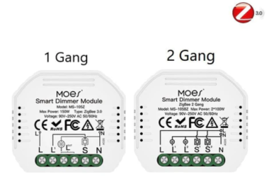 Mô-đun ZM-105-MS công tắc thông minh trung tâm MOES