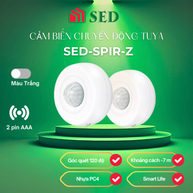 Cảm biến chuyển động tròn gắn trần Zigbee Tuya