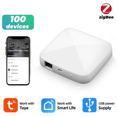 Trung tâm điều khiển nhà thông minh Hub LAN Zigbee Tuya