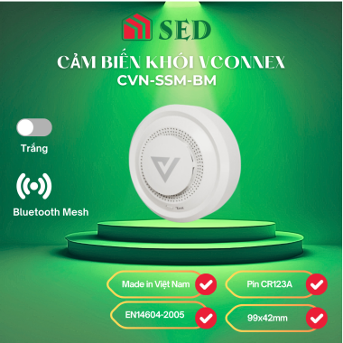 Cảm biến khói Vconnex CVN-SSM-BM