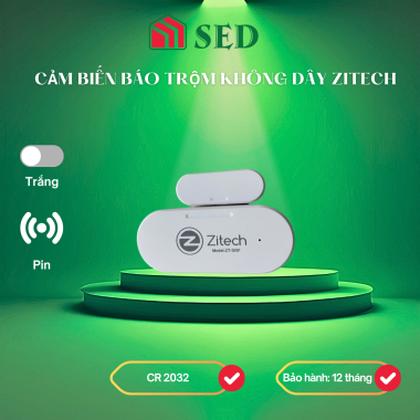 Cảm biến báo trộm không dây Zitech DRF