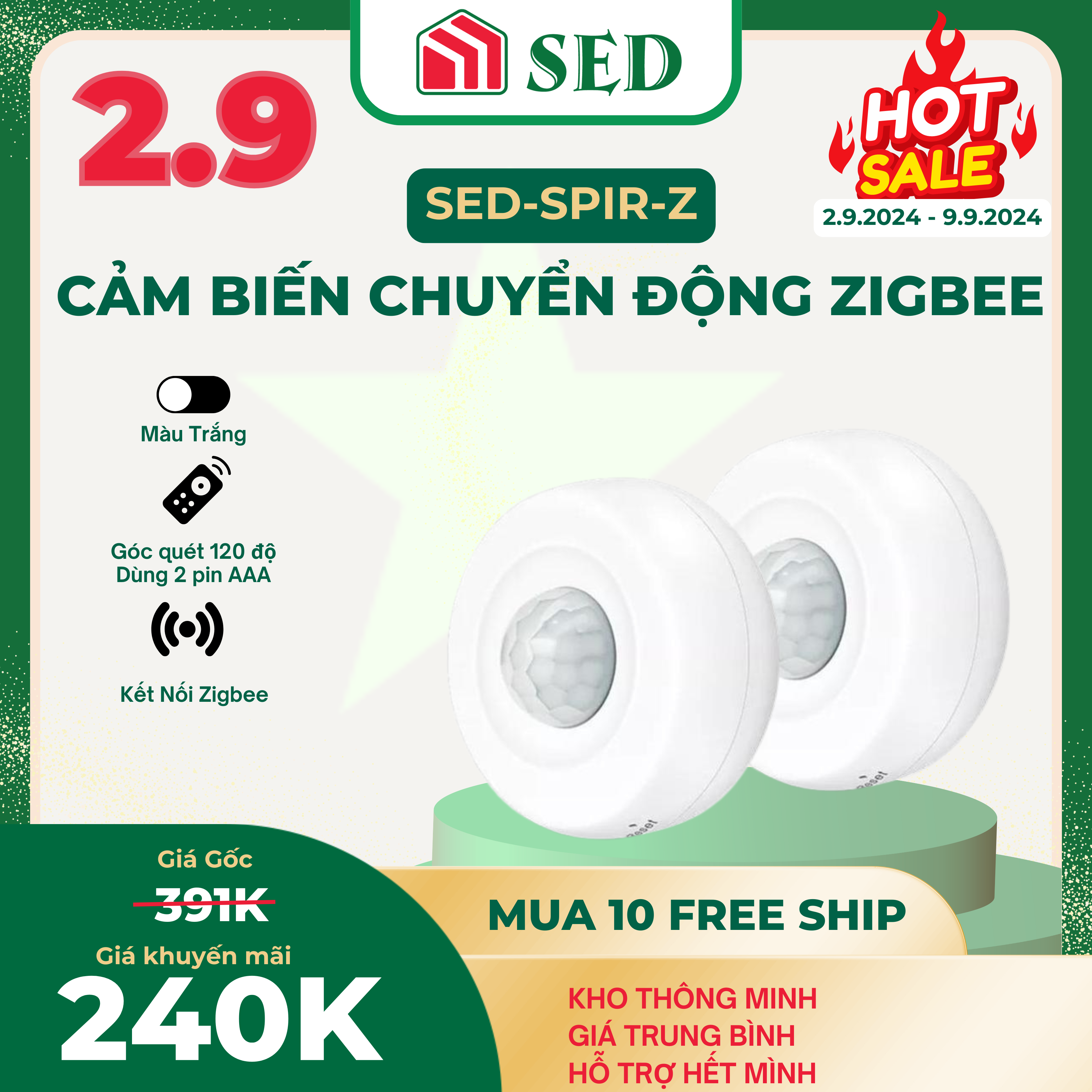 sale giảm 50% sản phẩm nhà thông minh