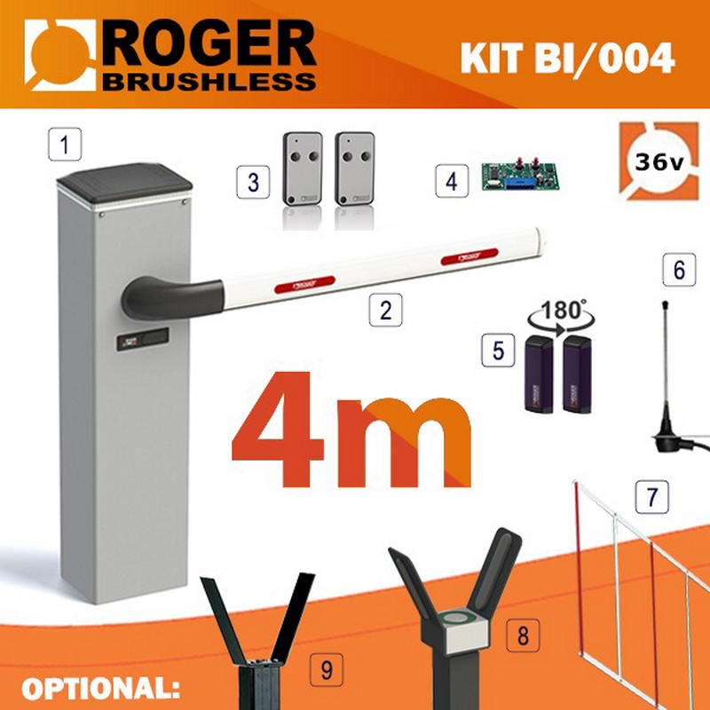 Cổng Barrier tự động Roger BI/004