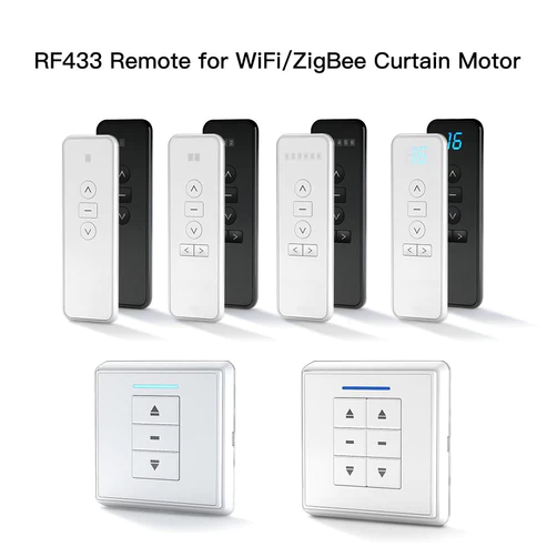 Remote AC123-01-B điều khiển động cơ rèm WiFi / ZigBee