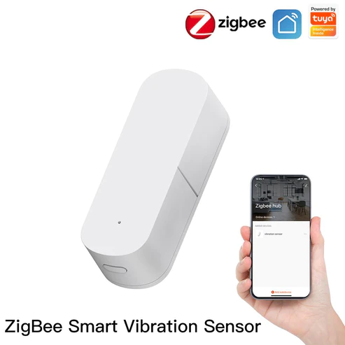 Cảm biến rung ZSS-Z-VBR-A-EN thông minh Zigbee