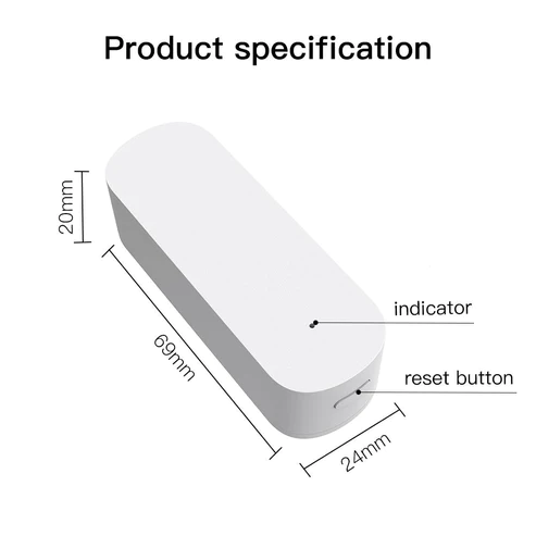 Cảm biến rung ZSS-Z-VBR-A-EN thông minh Zigbee