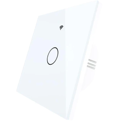 Công tắc đèn WRS-EU1-WH-MS WiFi RF433 2 chiều