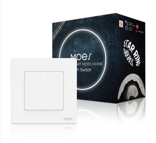 Công tắc điều chỉnh độ sáng thông minh MOES Star Ring ZigBee