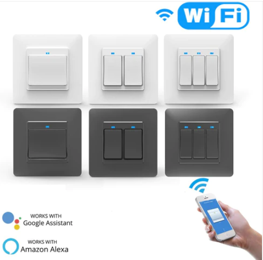 Công tắc WS-Y-EU1-WH-MS đèn thông minh WiFi 2 chiều