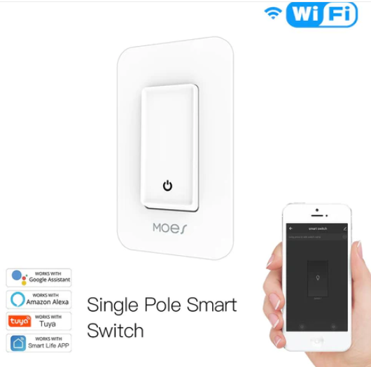 Công tắc đèn WS-SY-US-WH-MS-2PCS thông minh WiFi