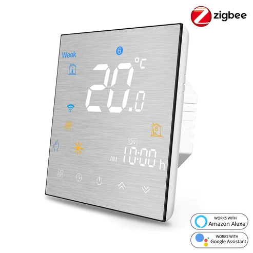 Máy điều nhiệt ZHT-3000-GA-SS-MS thông minh ZigBee của MOES