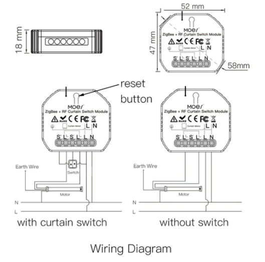 Mô-đun ZRM-108-MS-ZHUB-W-MS