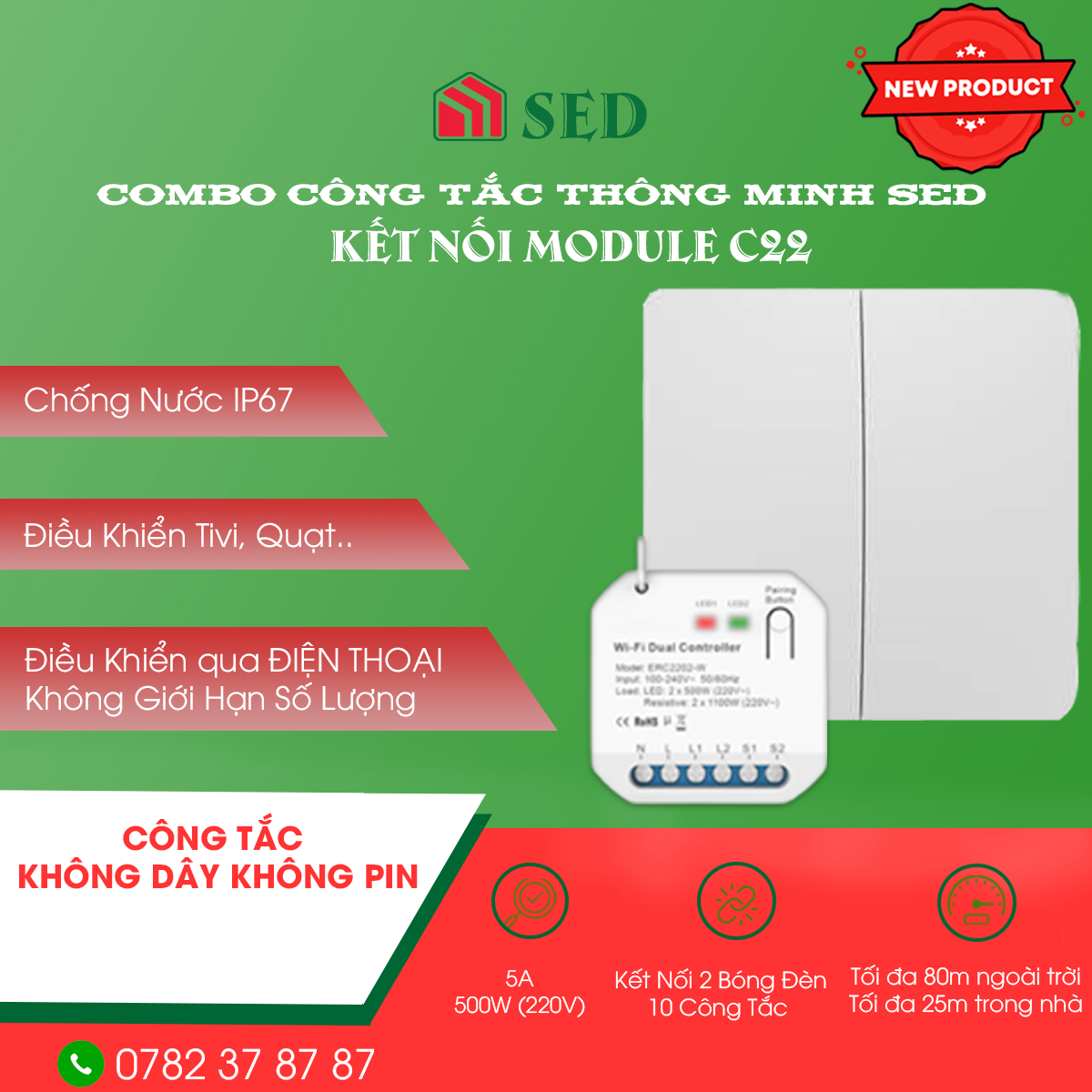 Công tắc thông minh không dây không pin có nên sử dụng hay không?