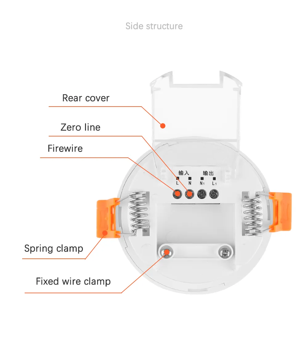 Cảm biến hiện diện Tuya Human Presence Zigbee Tuya âm trần mới nhất